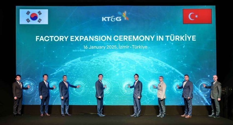KT&G Expands Factory in Turkey to Meet Global Demand.