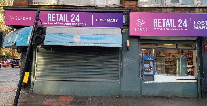 ELFBAR Offers Free Storefront Signs to London Retailers