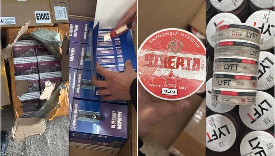 Kazakhstan Authorities Seize Smuggled E-Cigarettes from Russia
