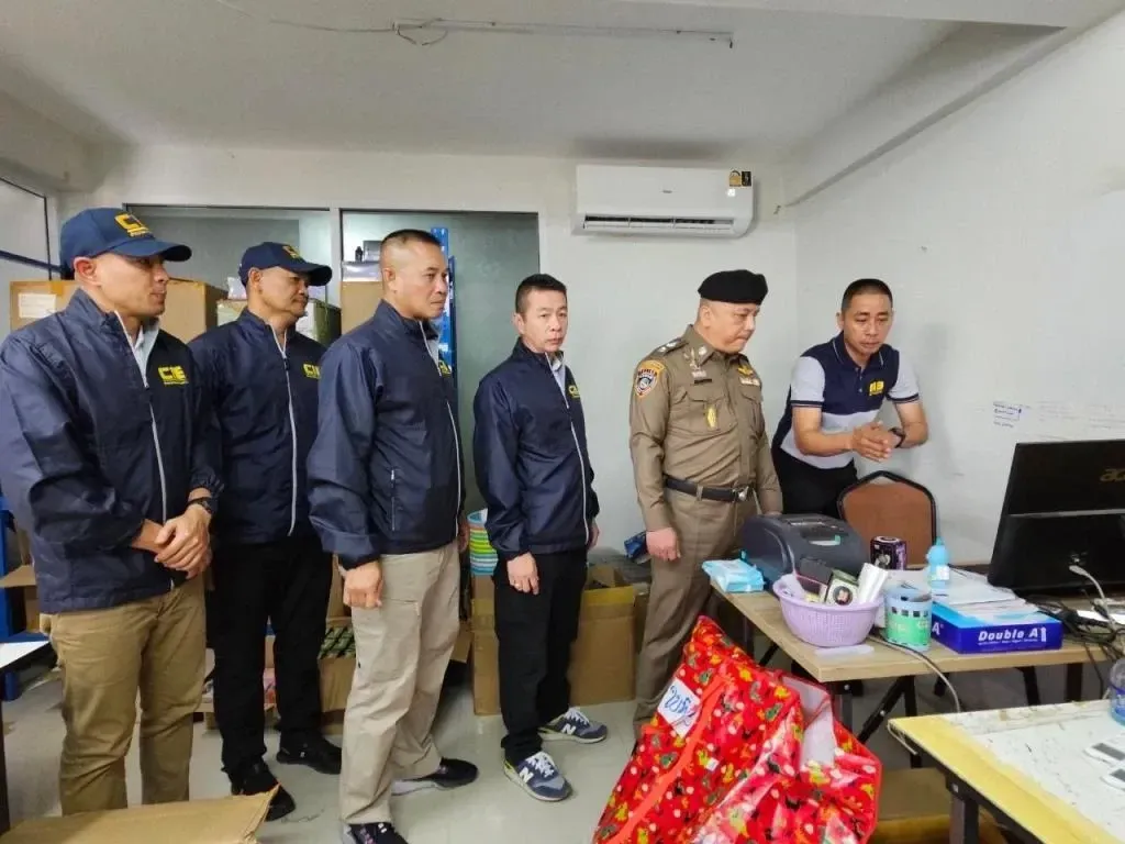 Thai Police Bust Large Online E-cigarette Warehouse in Chumphon Province