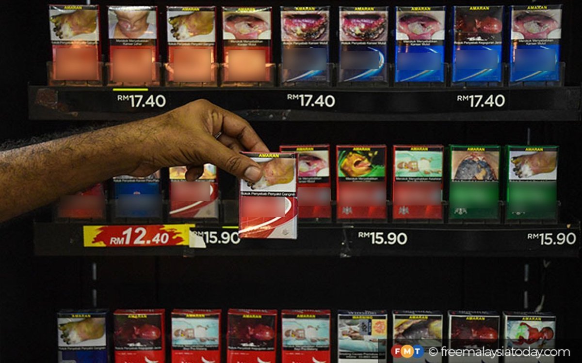 Preocupaciones por el aumento de las ventas ilegales de cigarrillos en Malasia.