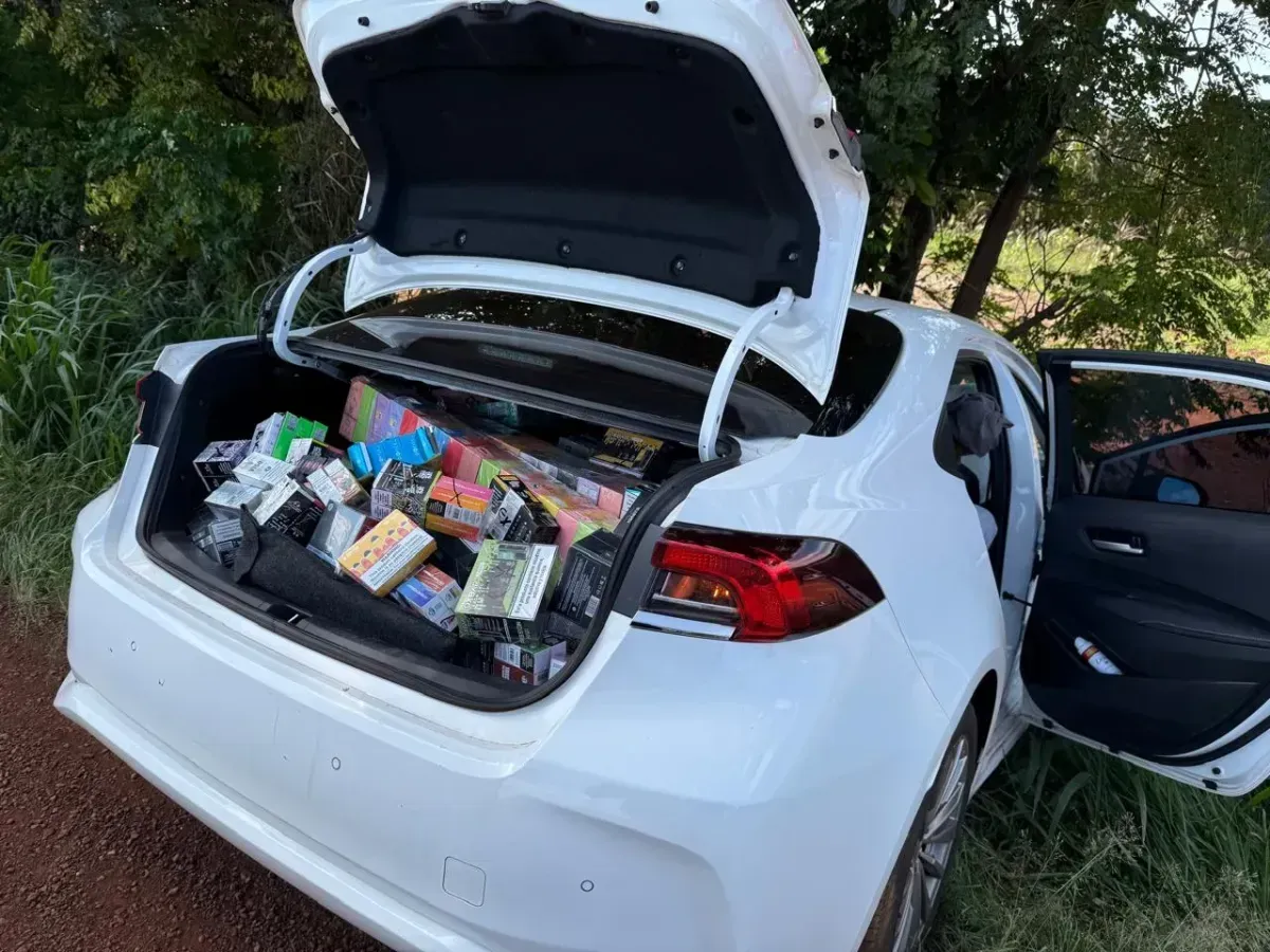 Brazilian Tax Authorities Intercept Car Carrying Large Quantity of E-cigarettes