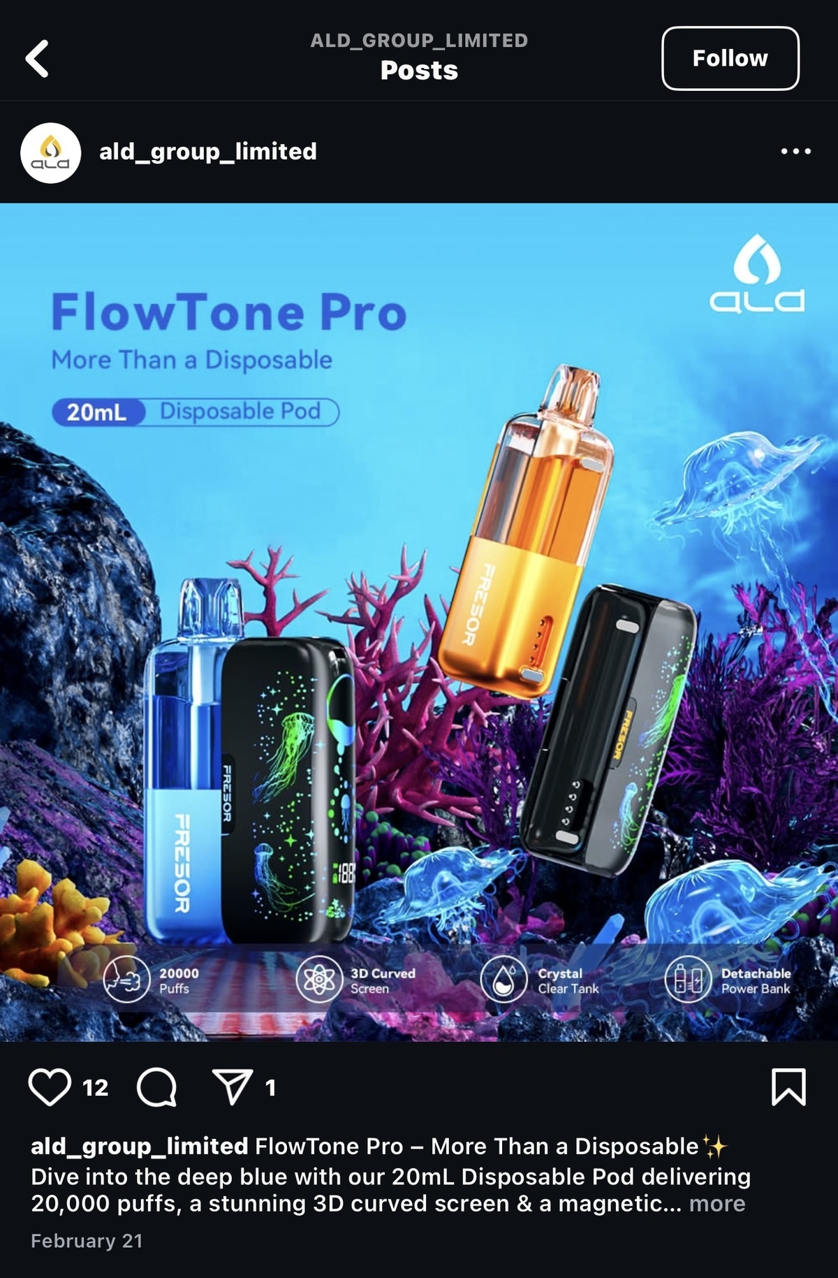 ALD FlowTone Pro: 3D Curved Screen and Detachable Battery