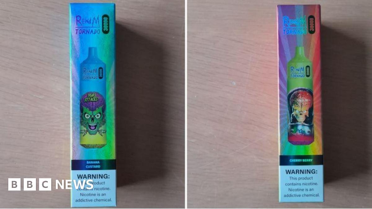 Puerta de seguridad europea: Advertencia sobre el cigarrillo electrónico R&M Tornado Vape.