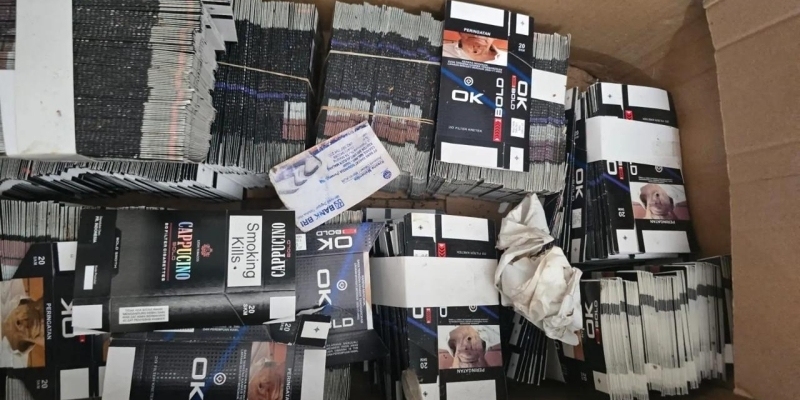 Massive Seizure of Illegal Cigarettes in Indonesia: 80,000 Sticks Found