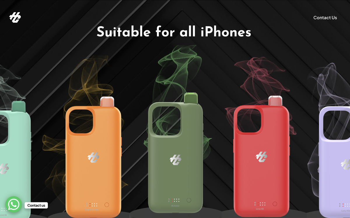Humo Case iPhone 15 Pro: World's First Phone Case Vape