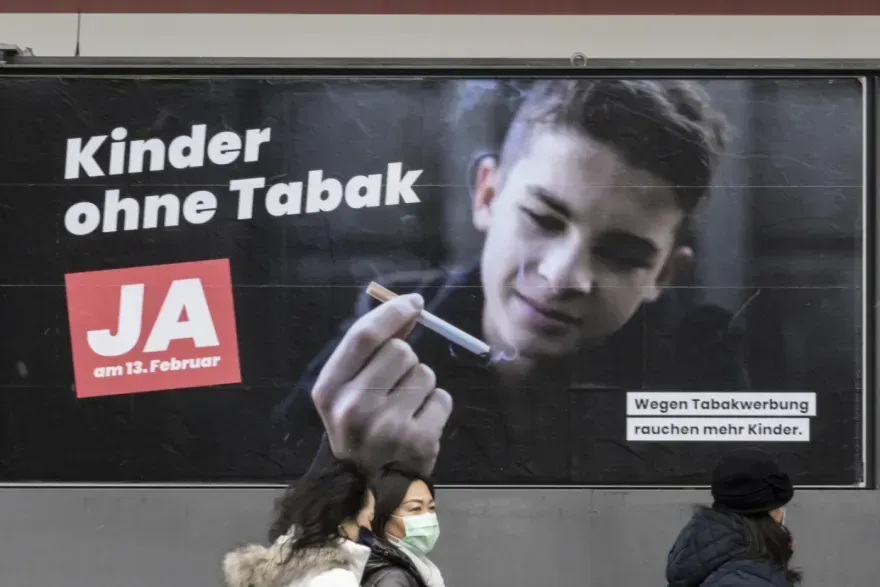 Swiss Parliament Passes Partial Tobacco Advertising Restrictions Act