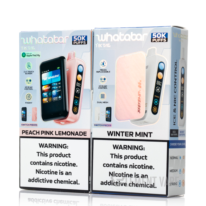 Whatabar Tik Tag 50K: A New Smart E-cigarette Model