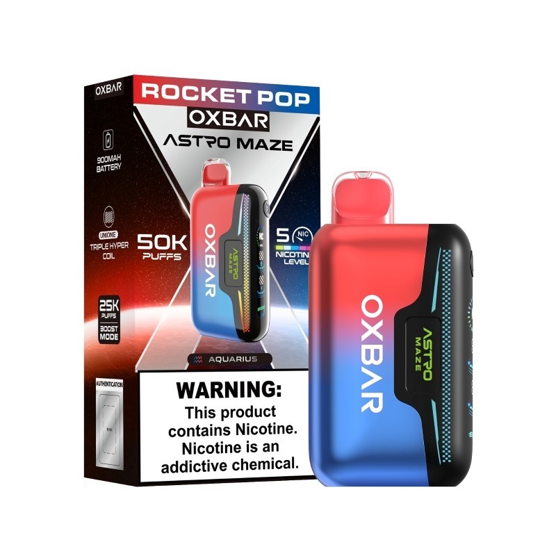 产品｜OXBAR Astro Maze上架美国市场 口数突破50000口