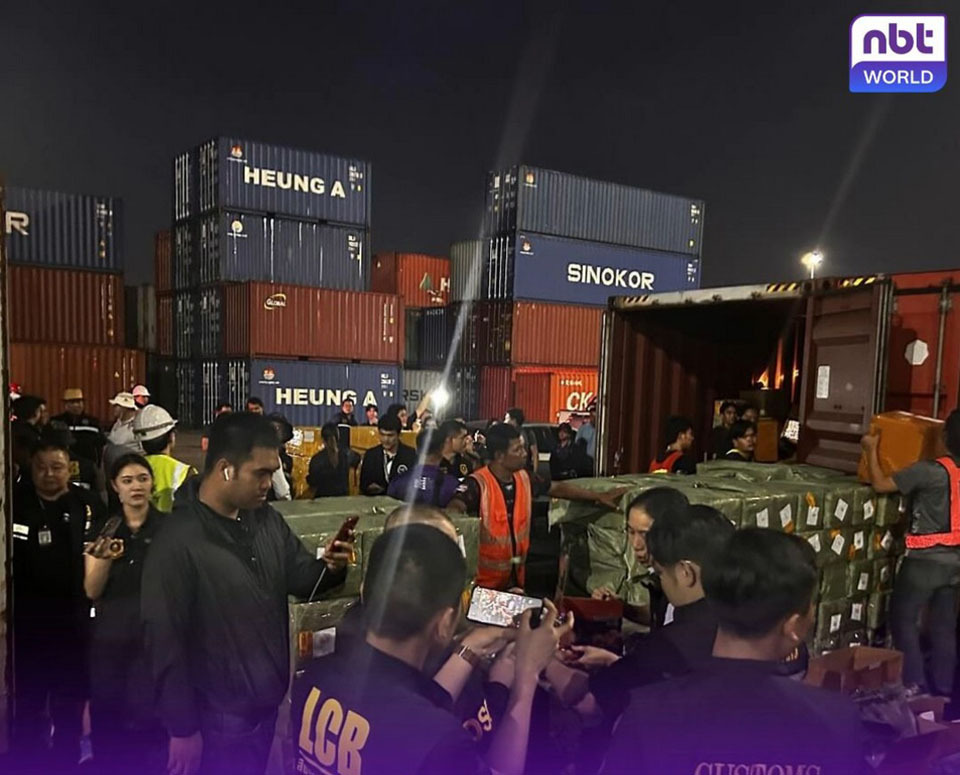 Las autoridades tailandesas confiscan más de 200,000 productos ilegales de cigarrillos electrónicos.