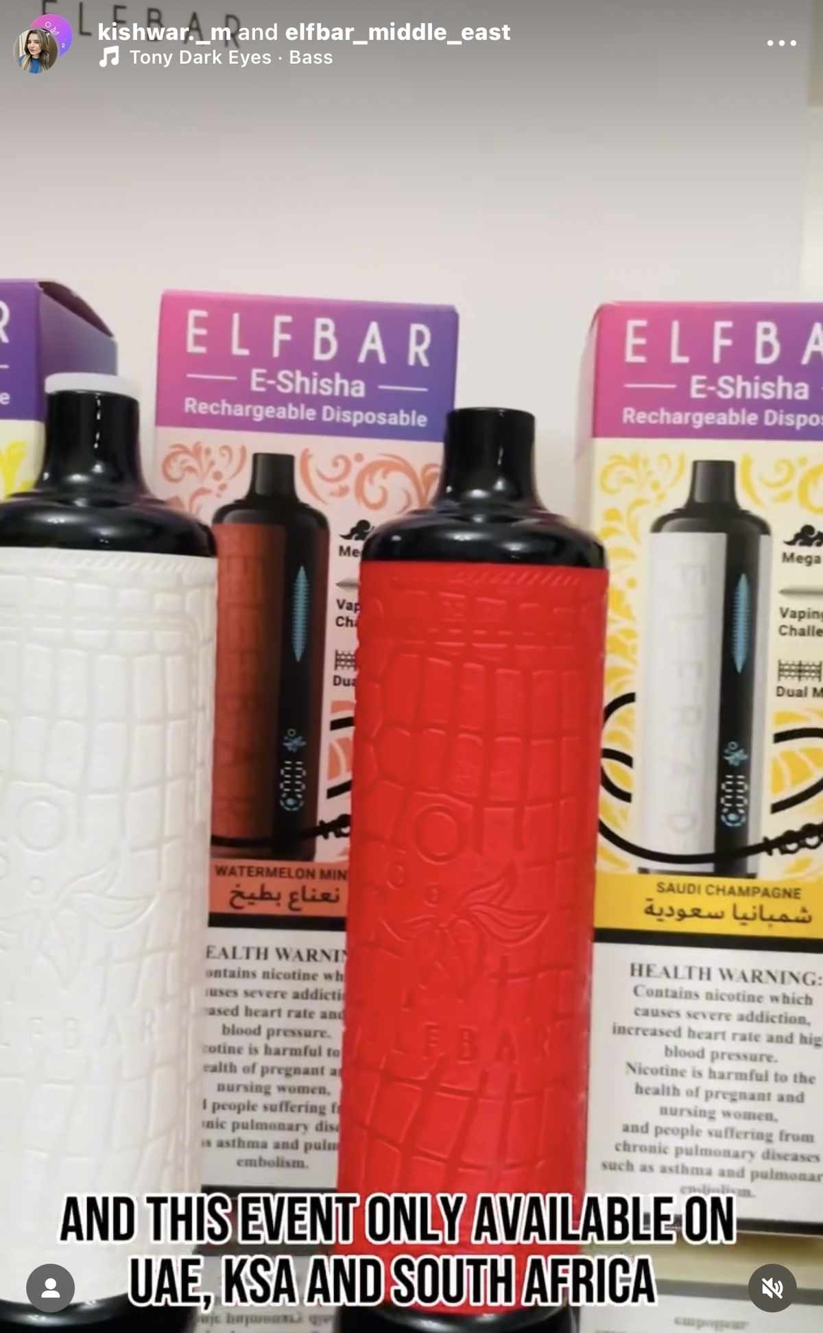 Una colaboración: Dr Vapes x Elf Bar - 20k DTL