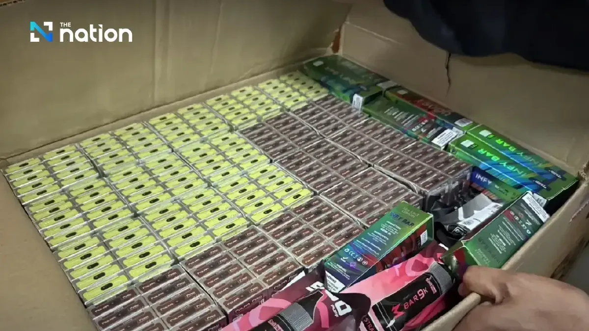 Thai Woman Arrested for Selling Illegal e-cigarette Products