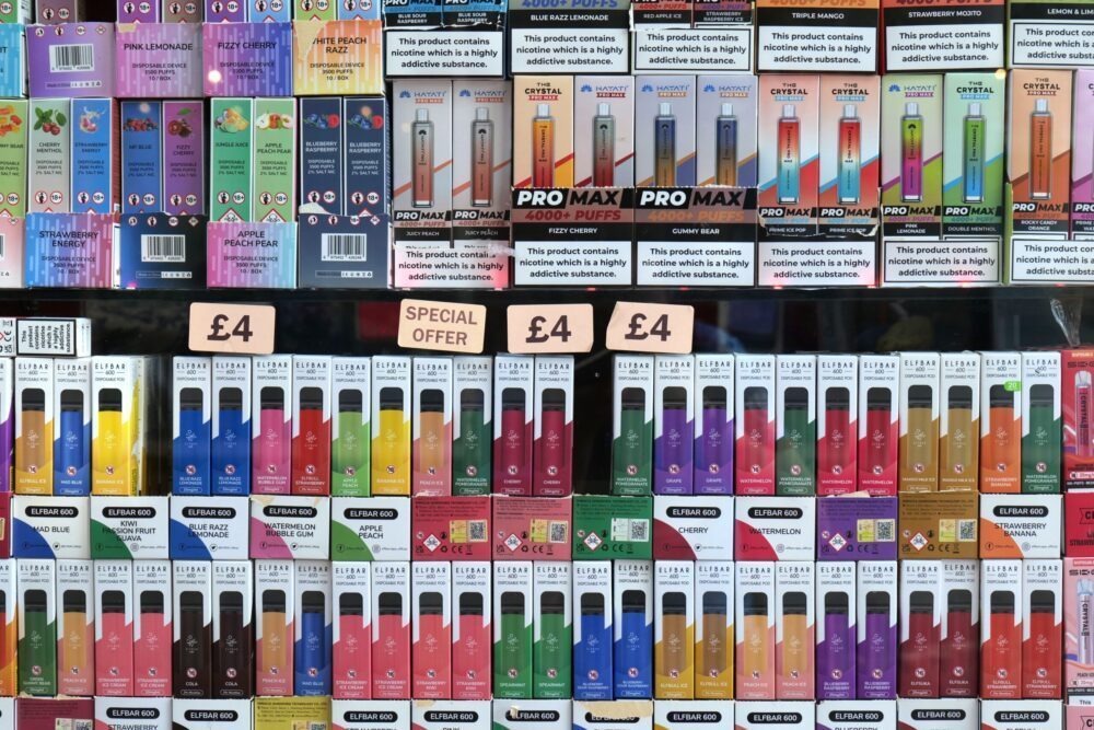 Illegal Sales of E-Cigarettes to Minors in Wales