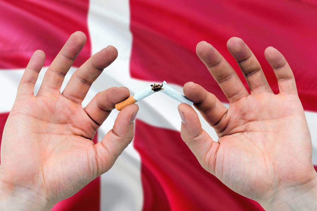 Venta ilegal de tabaco y productos de nicotina en Dinamarca