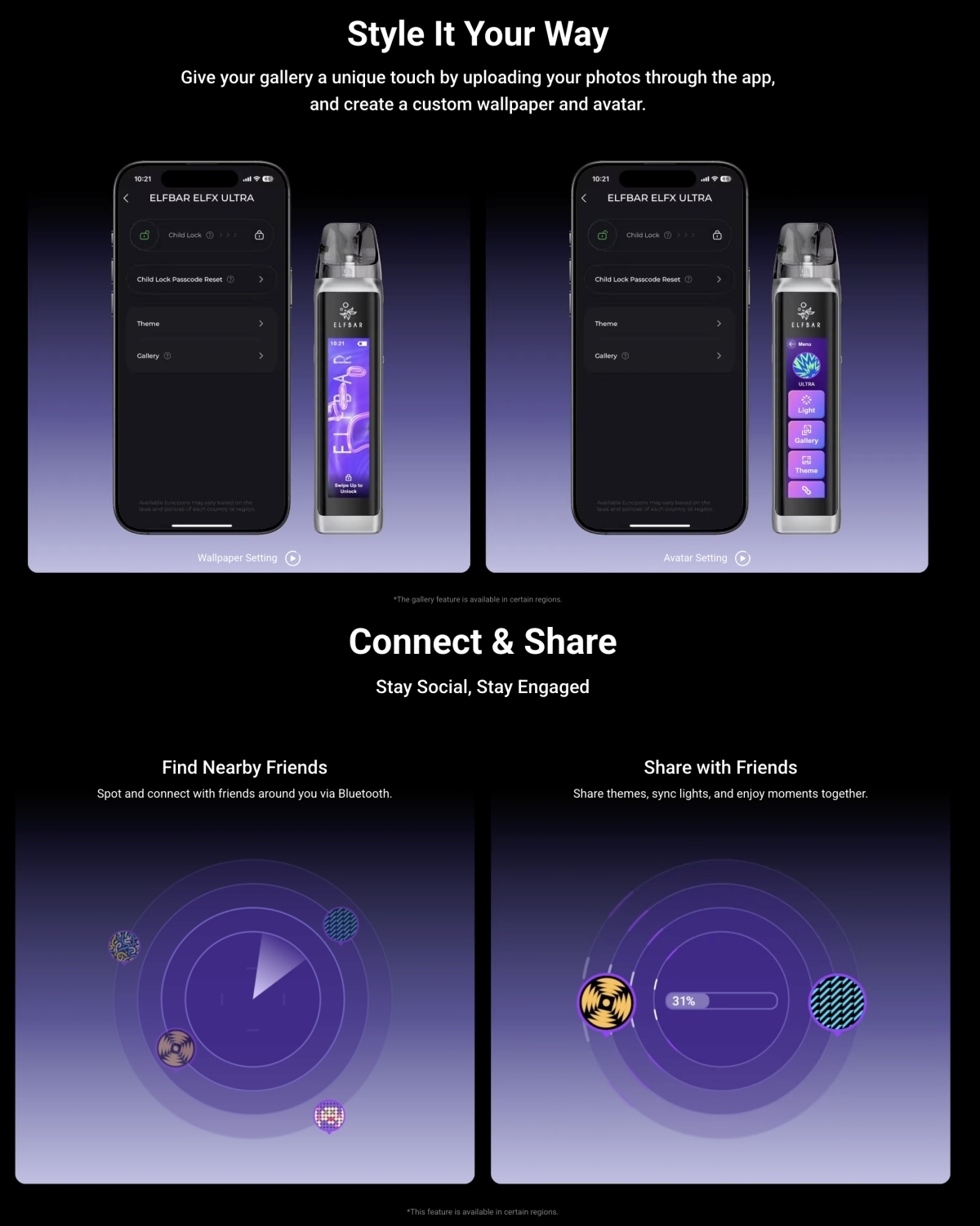 ELFX ULTRA: Una nueva generación de cigarrillos electrónicos inteligentes.