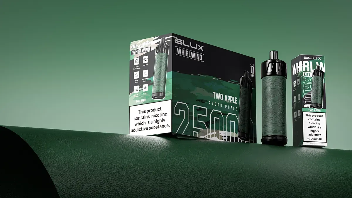 Destacado del producto: ELUX WHIRL WIND - Lanzamiento de un potente cigarrillo electrónico