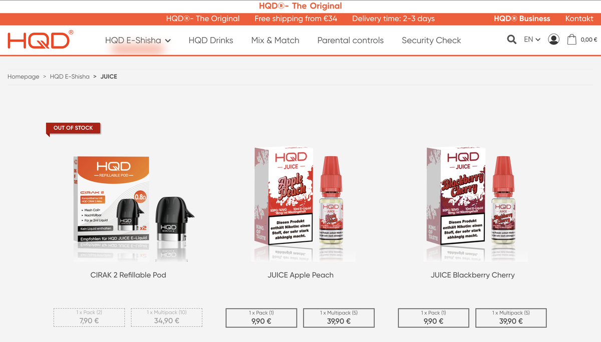 HQD CIRAK 2: New E-cigarette with Upgraded Features