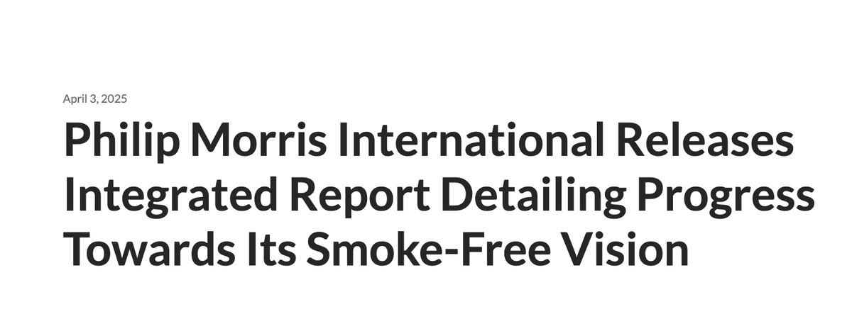 Philip Morris International (PMI) Annual Report Showcases Transformation