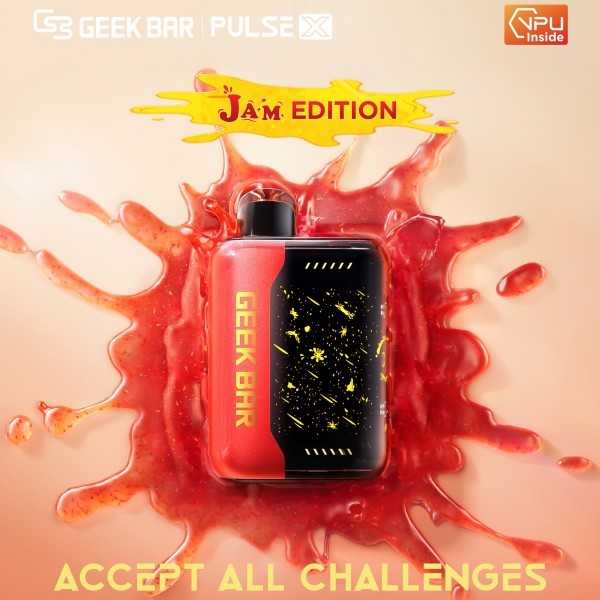 产品|新增果酱口味与金色流星设计,GEEKBAR Pulse X系列在美国发布新品