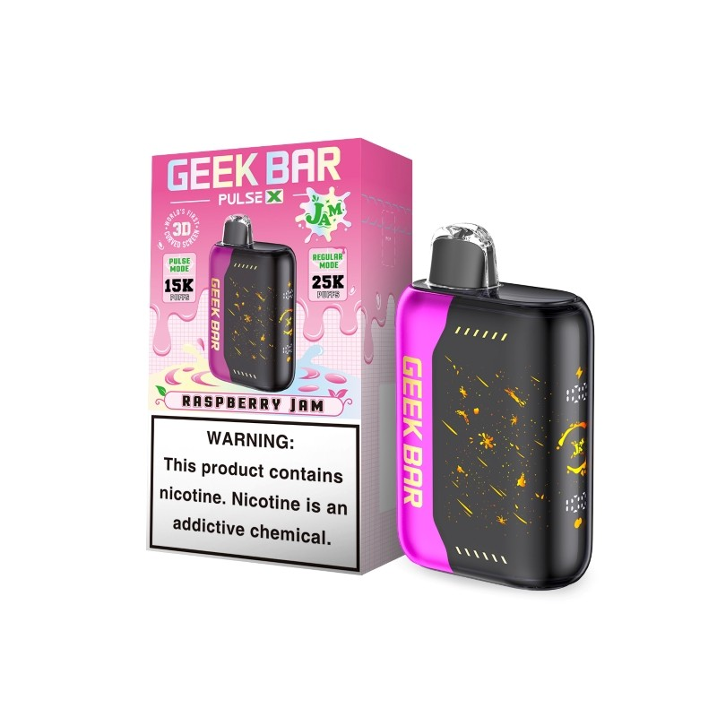 GEEKBAR Pulse X 25000 Jam Edition: New Fruit Jam Flavors