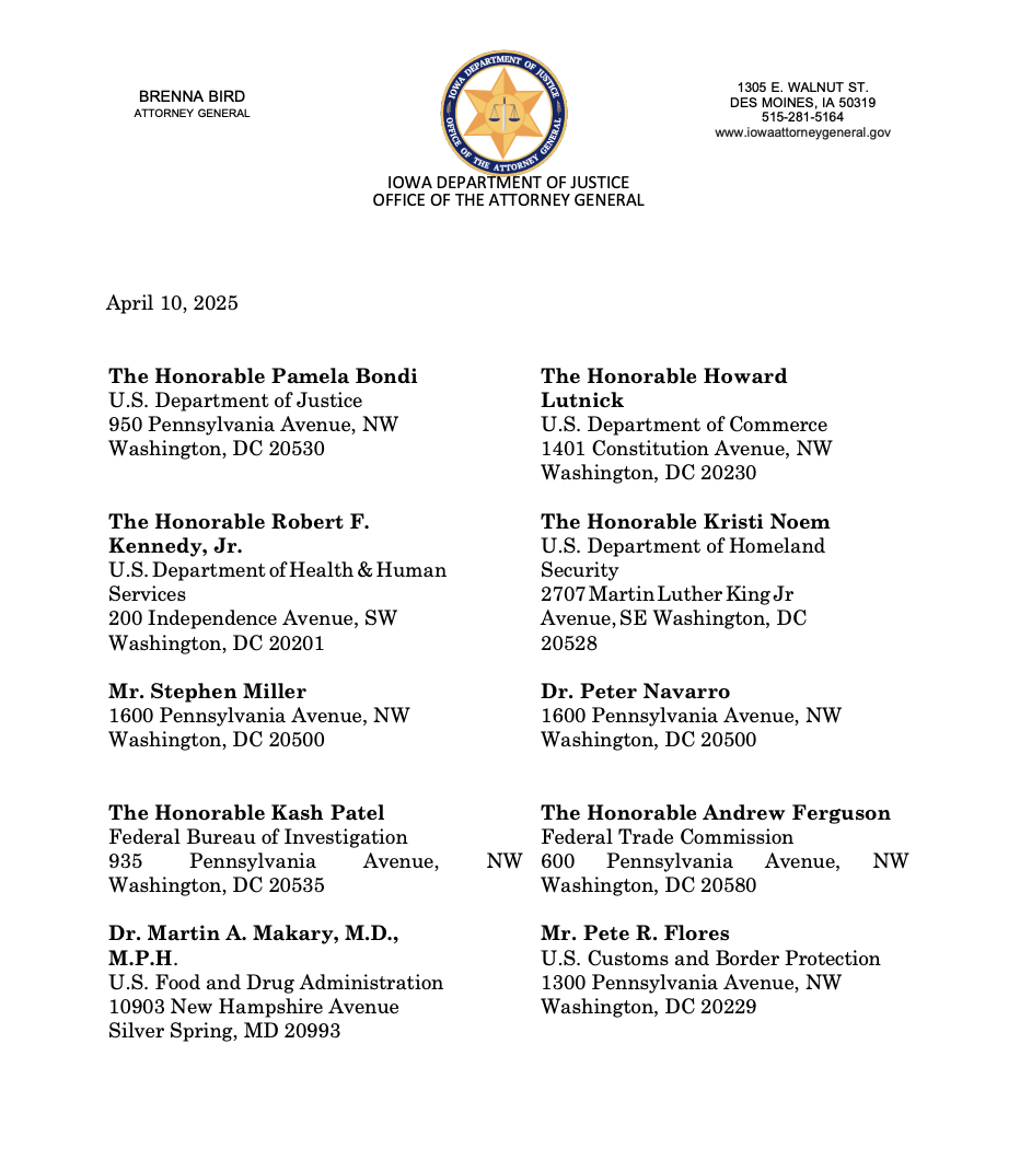 28 US States Join Forces to Pressure Federal Government