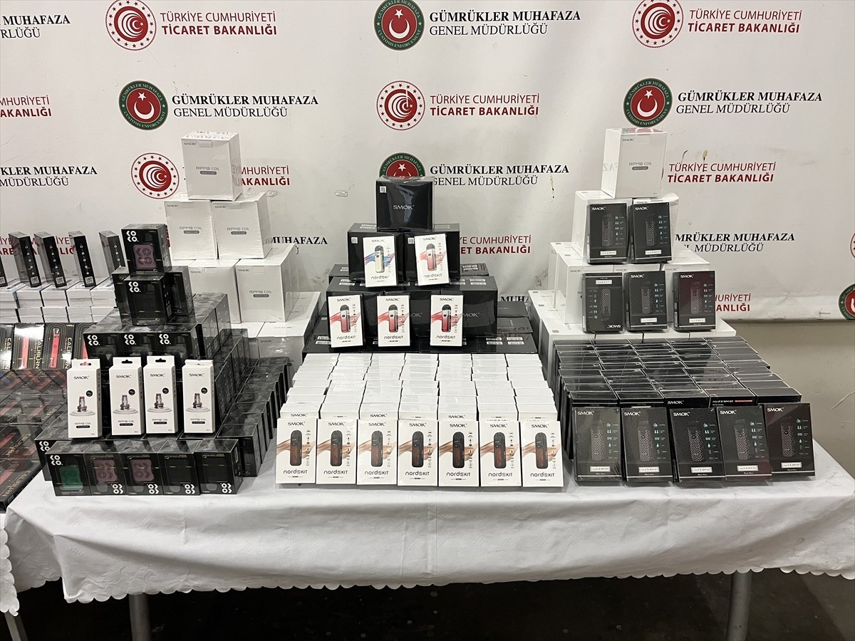 Massive e-cigarette seizure by Turkish customs in truck carriage