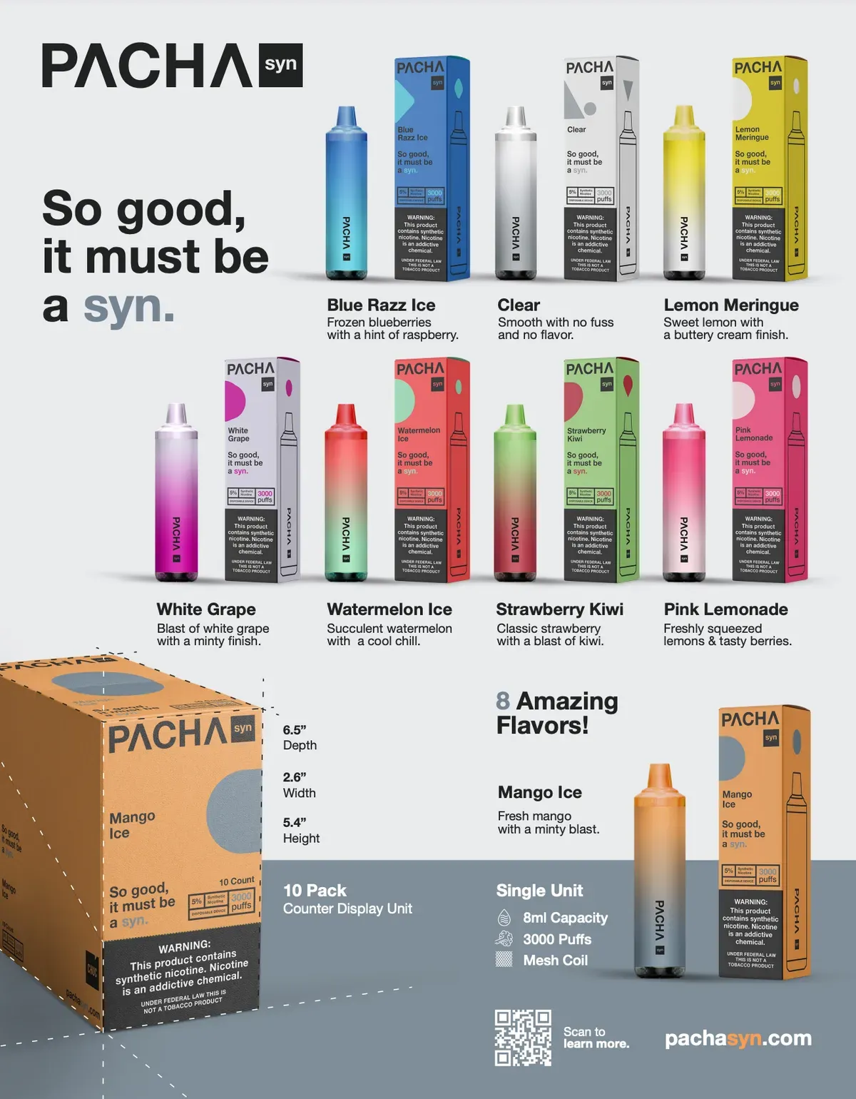 Reynolds Acquires PMTA-Pending Disposable E-Cigs: Dominated by “Fruit + Ice” Flavors and High-Strength Nicotine, All with 3000 Puffs