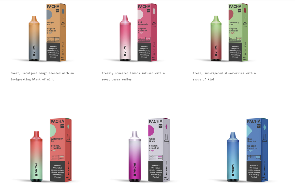 Reynolds Acquires PMTA-Pending Disposable E-Cigs: Dominated by “Fruit + Ice” Flavors and High-Strength Nicotine, All with 3000 Puffs