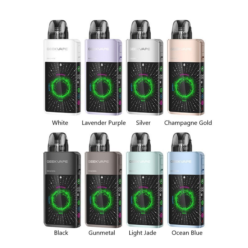 产品｜与GeekBar Pulse X 采用同款屏幕 GEEKVAPE新推曲面屏开放式电子烟