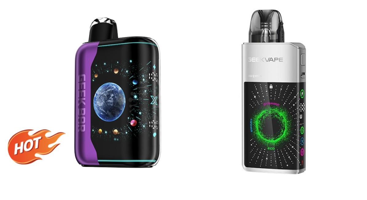 GEEKVAPE Launches New Curved-Screen Open-System E-Cigarette with Same Screen as GeekBar Pulse X