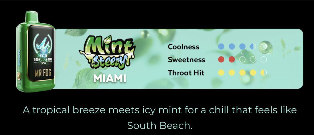 From Emphasizing Adjustability to Quantifying Metrics: Brands Like GEEKBAR and MR FOG Launch Refined Flavor Products