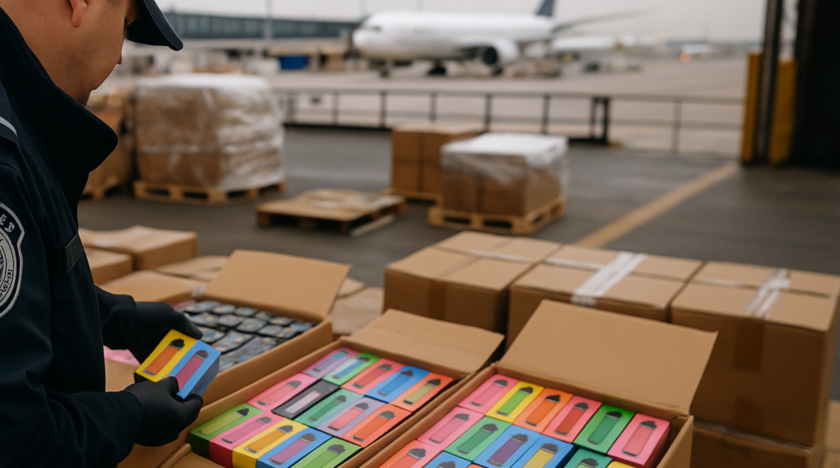 Mass Vape Checks at Chicago Port: Sources Say Hundreds of Tons Under Scrutiny as Logistics Firms Halt Shipments