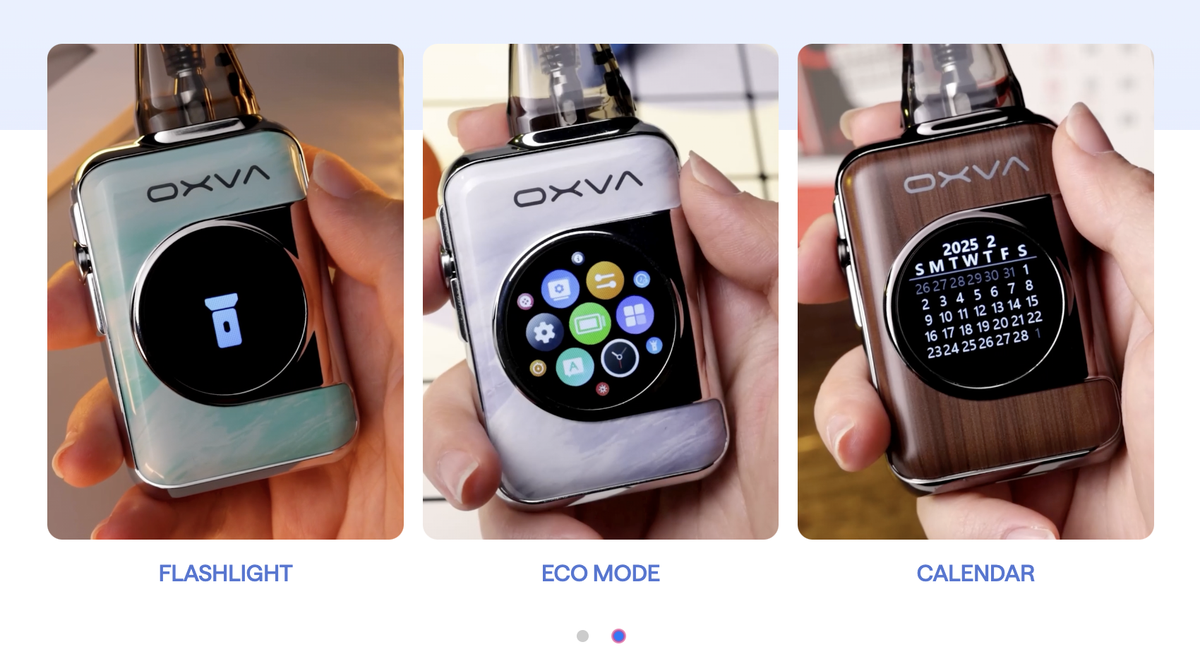 OXVA Launches Xlim SQ Pro 2 with 1.09-Inch Touchscreen and Six Built-In Tools