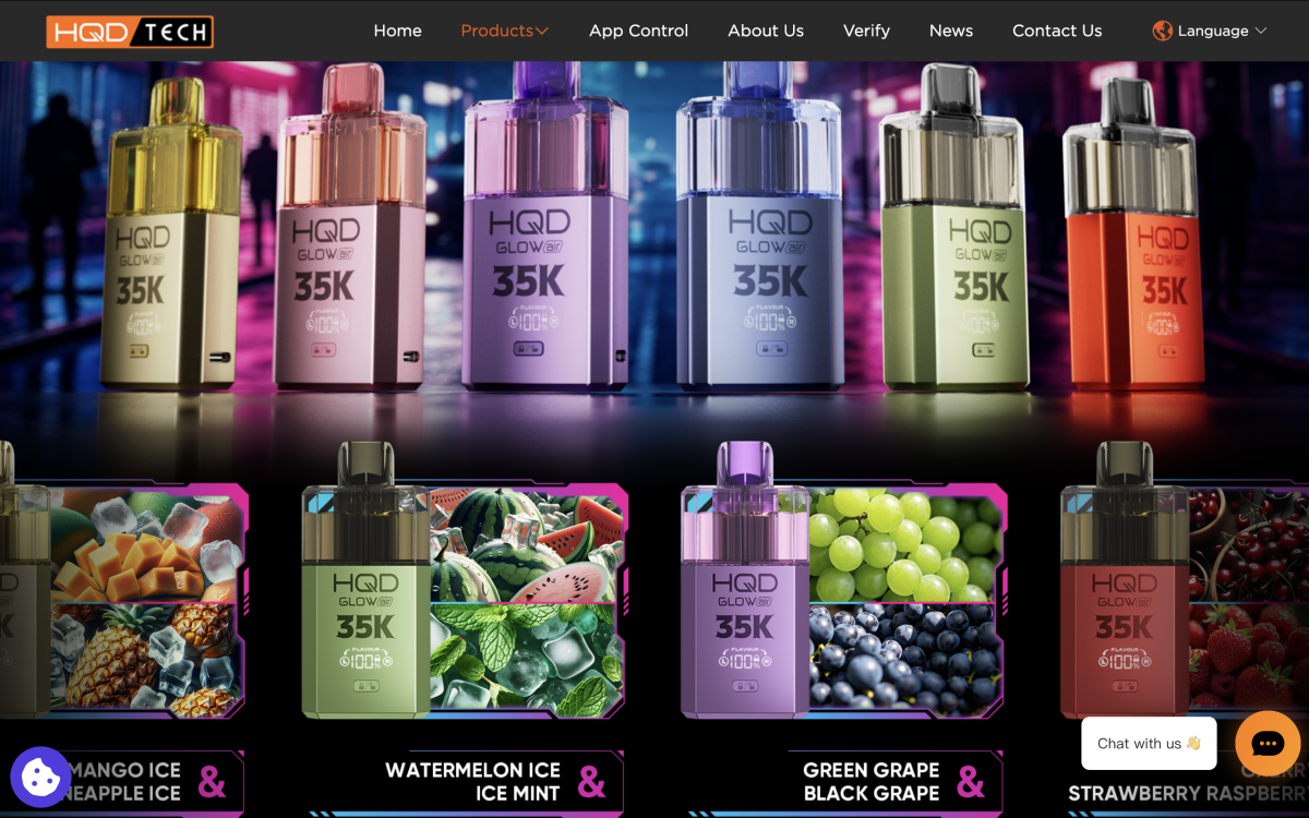 产品｜口数达3.5万 提供10种口味组合 HQD新推2合1可切换口味产品