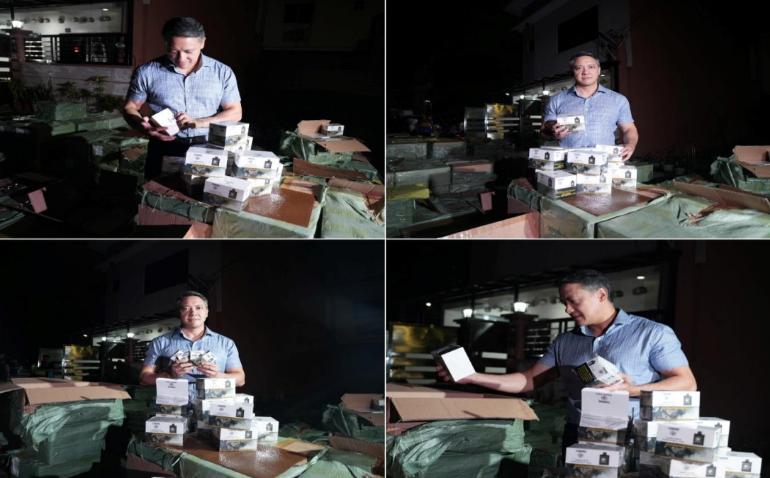 菲律宾国税局查获8.1万个“TEAM PAPA”品牌电子烟烟弹 价值总计超970万美元