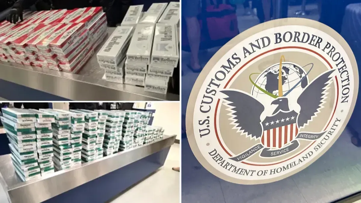 U.S. Customs in Southern California Seize 150,000 Illegal Cigarettes Worth Nearly $60,000