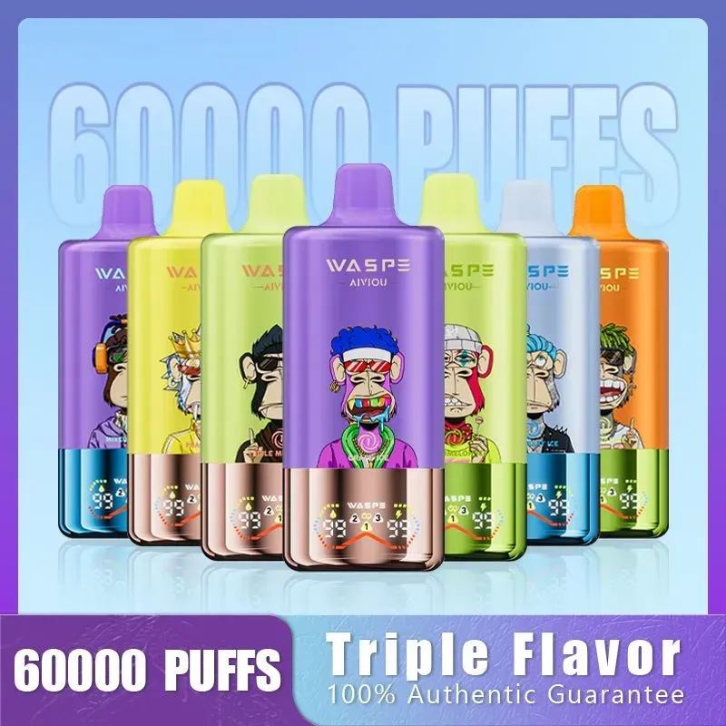 Product|WASPE 60000 Launches in U.S. with 3-in-1 Design and 60,000 Puffs