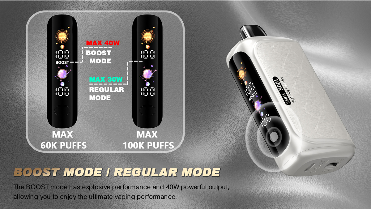 Product|Two New Disposable Vapes with Up to 100,000 Puffs Hit the U.S. Market