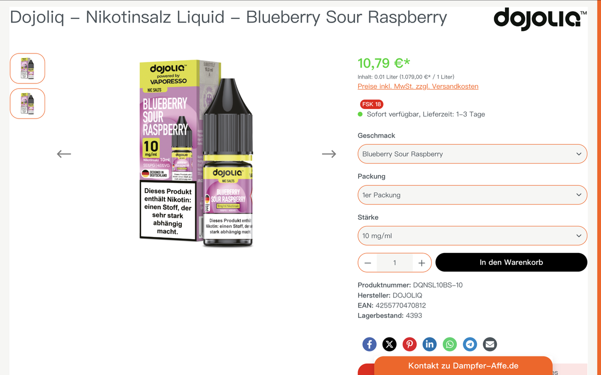 2Firsts Insight | DOJO Launches Own E-Liquid Brand, Set to Hit Shelves in Germany