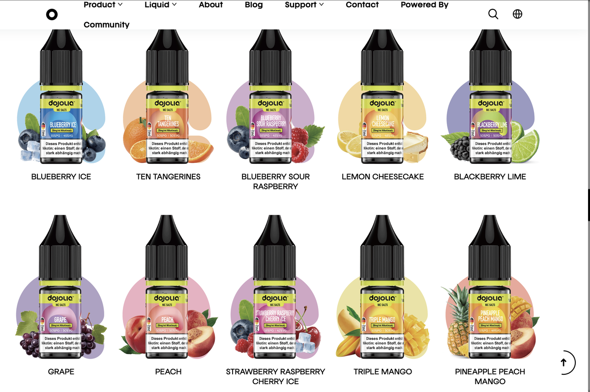 2Firsts Insight | DOJO Launches Own E-Liquid Brand, Set to Hit Shelves in Germany