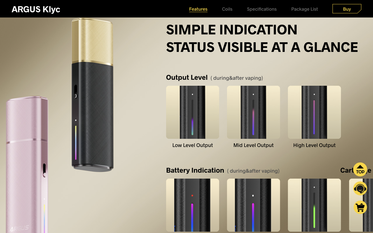 Product | VOOPOO Launches New Open-System Vape ARGUS Klyc with Magnetic Cap Design