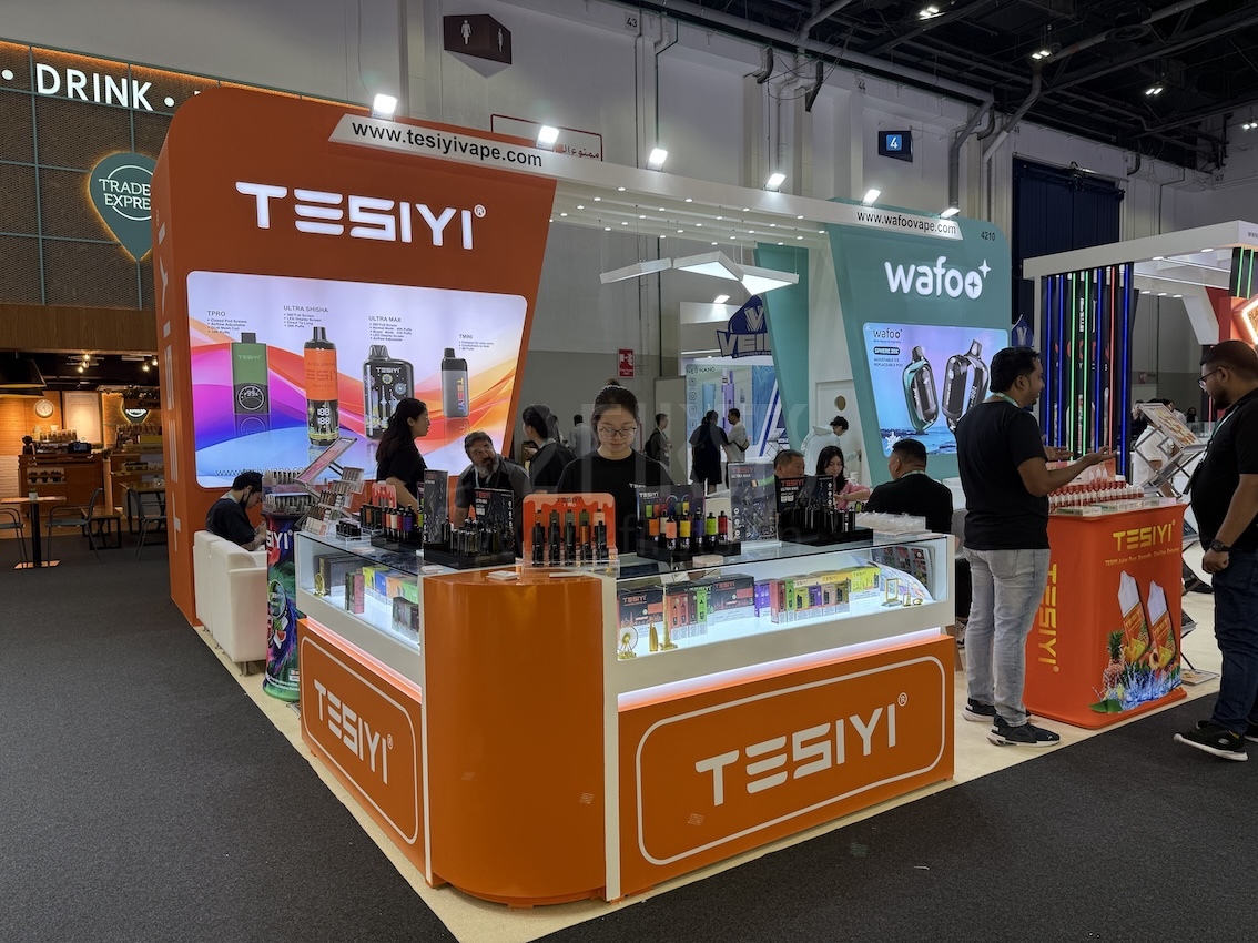 图集|2025迪拜电子烟展正式开幕,300+新型烟草品牌齐聚亮相