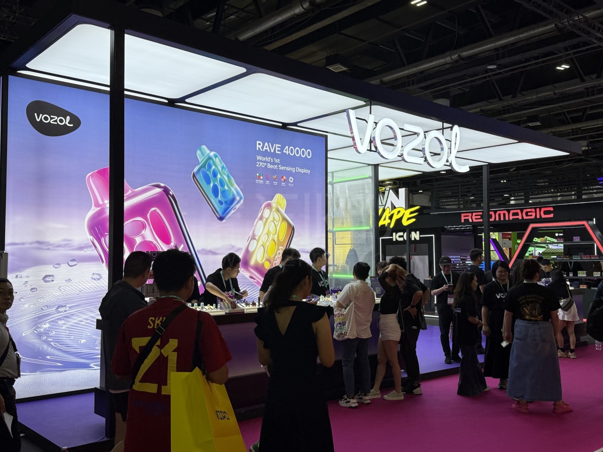 图集|2025迪拜电子烟展正式开幕,300+新型烟草品牌齐聚亮相