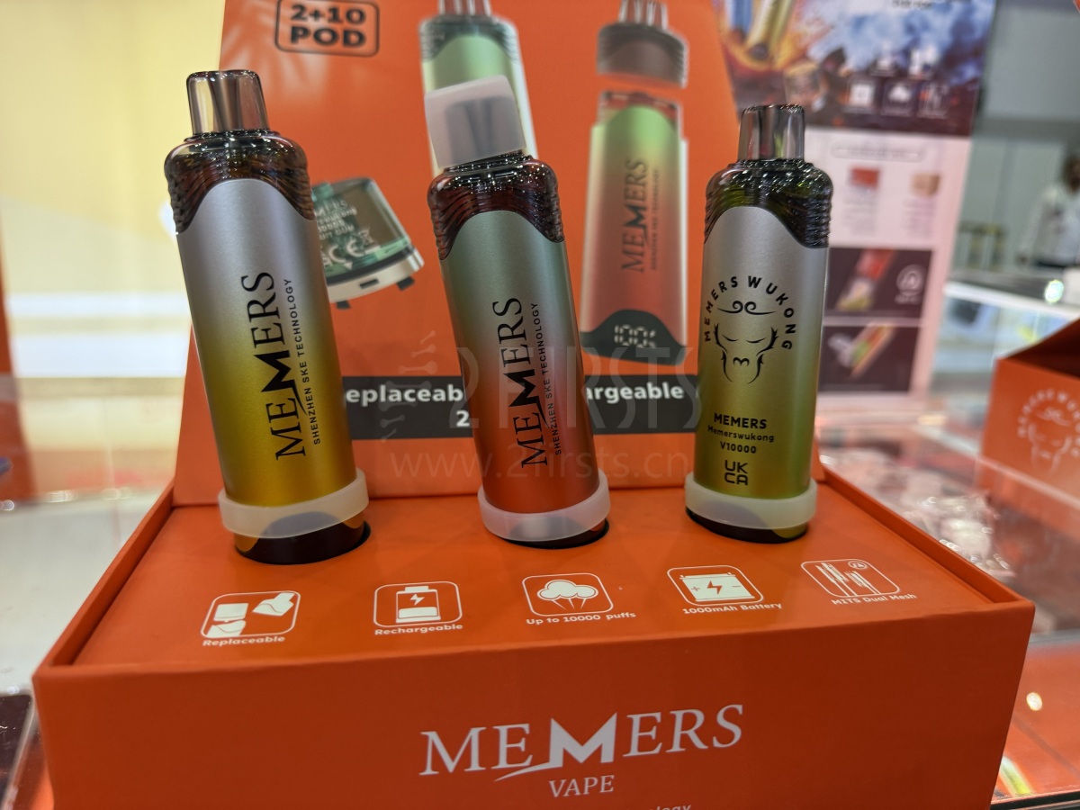 图集｜HQD、MEMERS、IGET等众多品牌推出一次性电子水烟产品