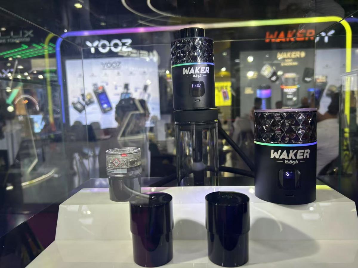 新品图集｜新宜康、易佳特、卓力能等推出新型水烟设备