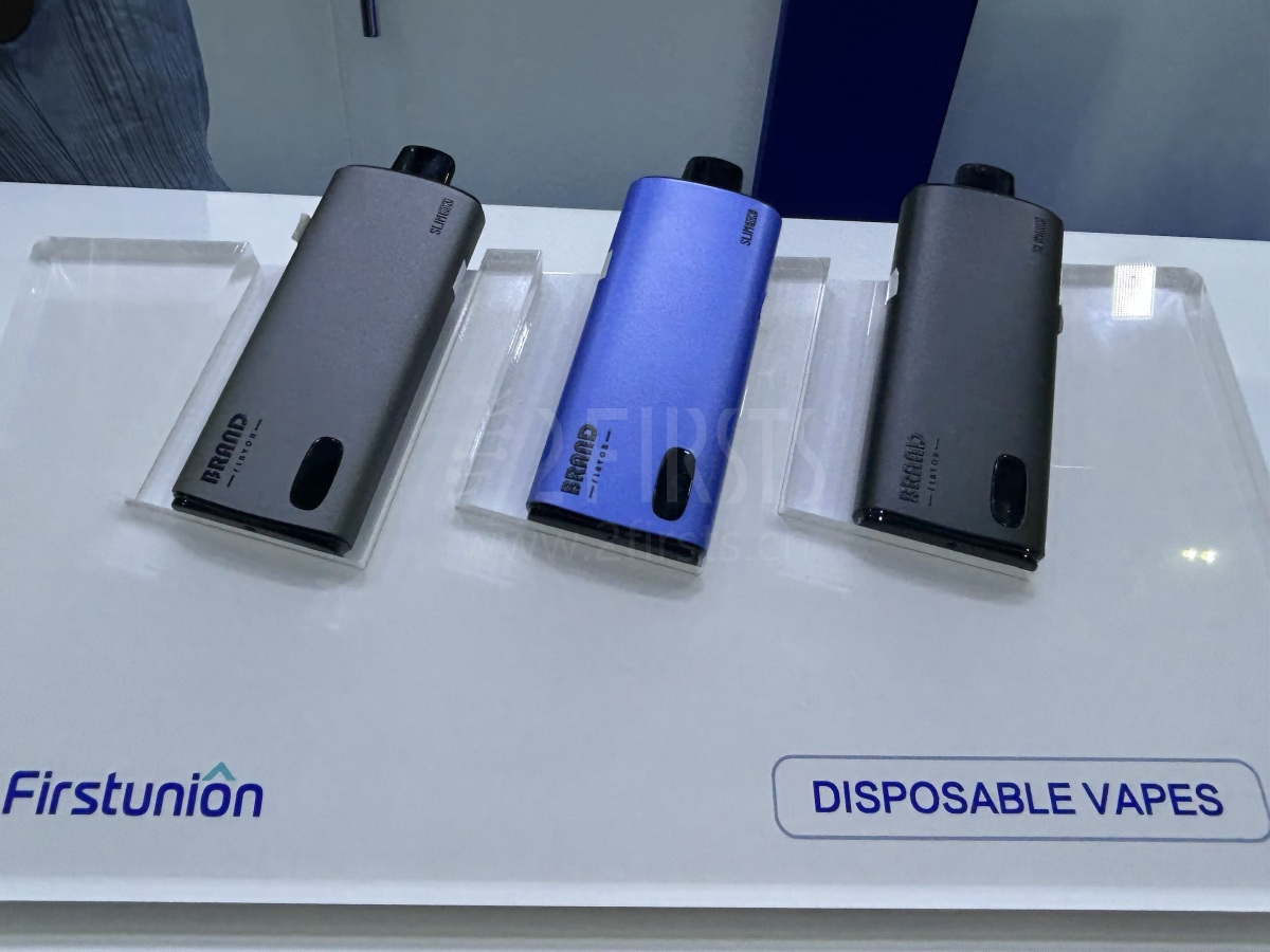 Exhibition Watch | Brands like RELX、Firstunion and HQD Showcase Aluminum Alloy E-Cigarettes