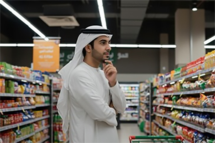 Arabia Saudita prohíbe el tabaco, los dátiles, la carne, las frutas y las verduras en las tiendas de comestibles.