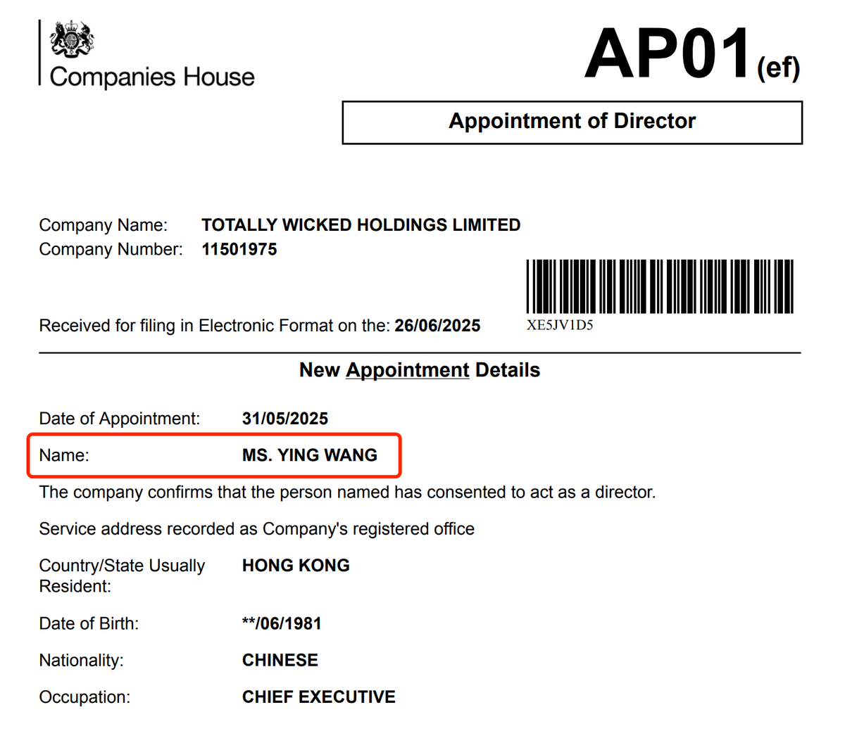 UK's leading e-cigarette retailer Totally Wicked acquired, actual controller suspected to be RELX-affiliated company