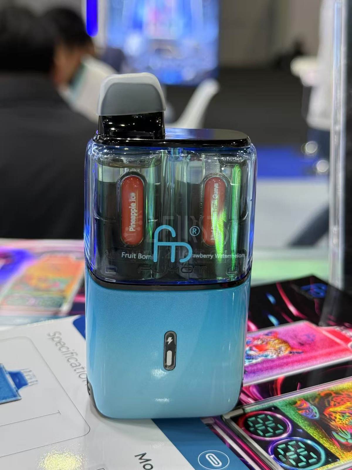«Marcas innovadoras de cigarrillos electrónicos debutan tecnología de cambio de sabor en la expo de Dubai».