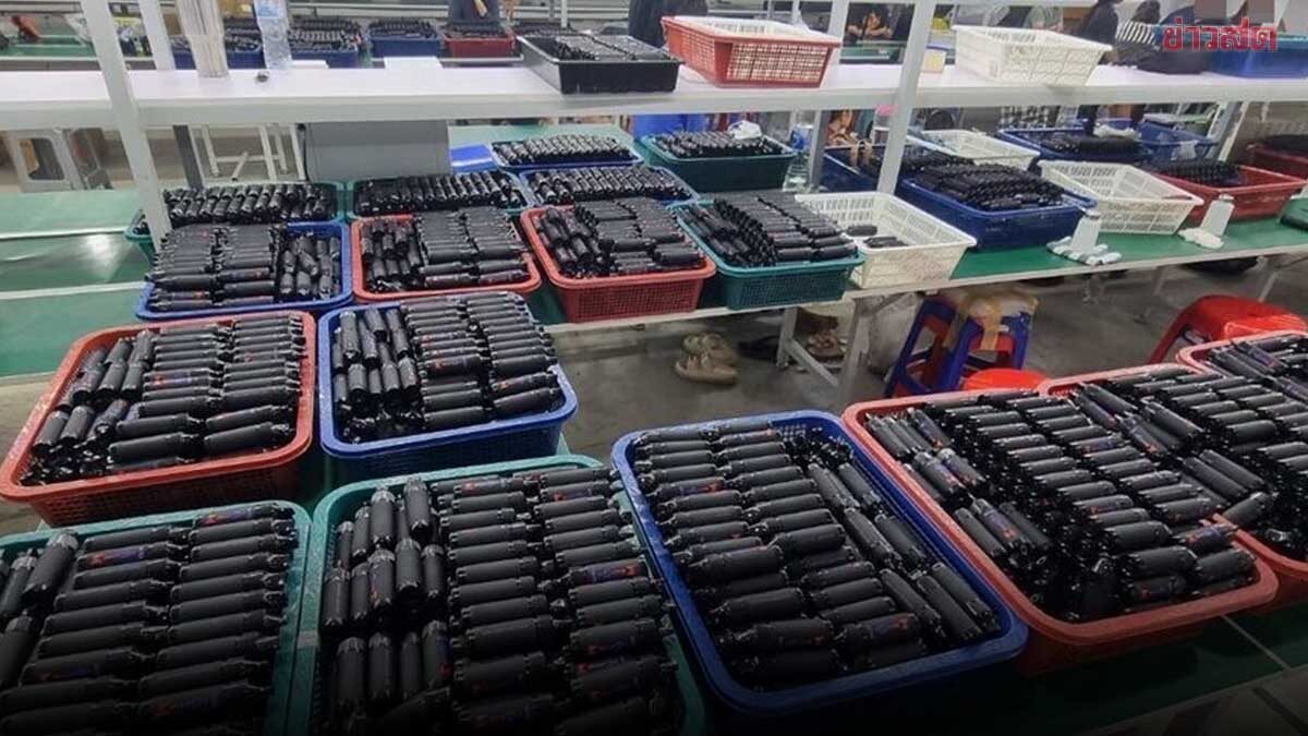 Thai Police Bust Illegal E-Cigarette Factory, Arrest Chinese Kingpin and 28 Southeast Asian Workers in $170K Seizure